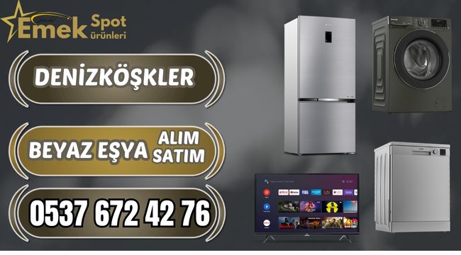 <h1>Denizköşkler İkinci El Beyaz Eşya Alanlar | En İyi Fiyatlarla Değerinde Satın Alıyoruz!</h1>