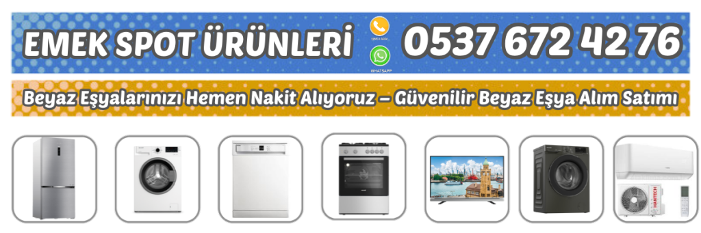 Tahtakale İkinci El Beyaz Eşya Alanlar