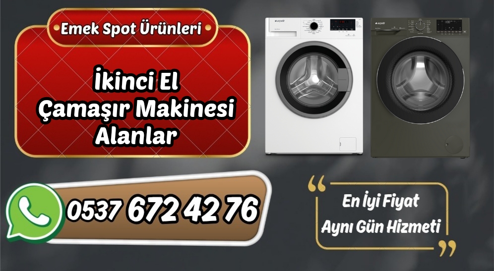İkinci El Çamaşır Makinesi Alanlar | Değerinde Satın Alıyoruz!