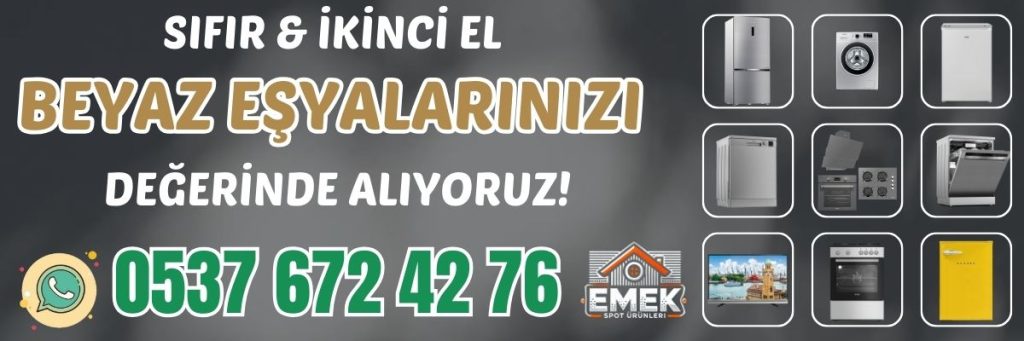 Ataköy İkinci El Beyaz Eşya Alanlar