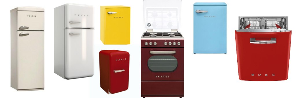 Retro Beyaz Eşyalarla Zamanda Yolculuk