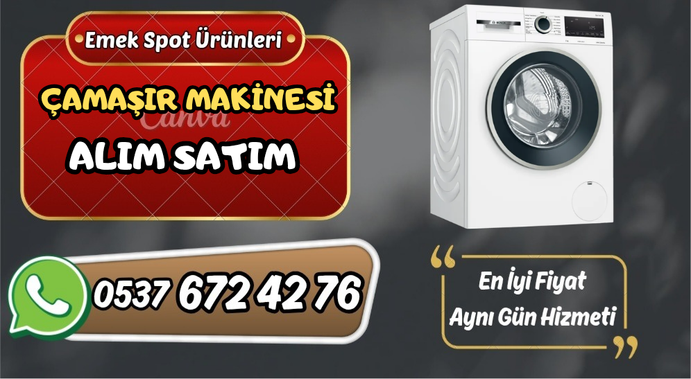 <h1>İkinci El Çamaşır Makinesi Alanlar | Yüksek Fiyat | 30 Dakikada Alım</h>