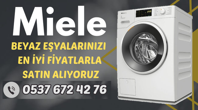 <h1>Miele Beyaz Eşya Alanlar | Tüm Miele Beyaz Eşyalarınızı Değerinde Alıyoruz</h1>