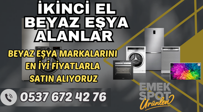 <h1>İkinci El Beyaz Eşya Alanlar | Tüm Beyaz Eşya Markalarını Alıyoruz!</h1>